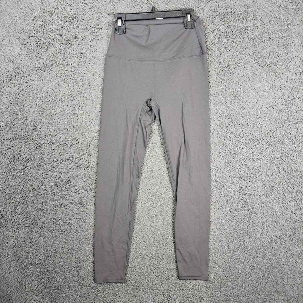 Lululemon High Rise Full Length Leggings‎ Charcoal Gray Womens Size 26 Waist